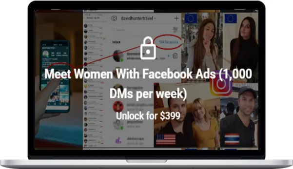 David Bond – Meet Women With Facebook Ads (1,000 DMs per week)